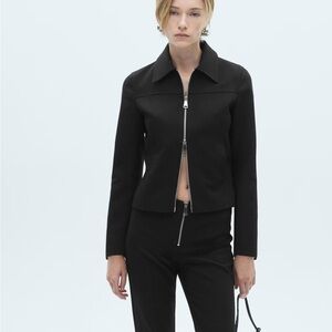 Zara double zip jacket size XS